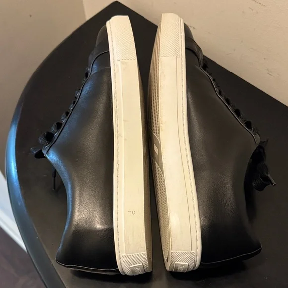 Thursday Boot Company Black Leather Sneakers, Like New, Men’s Sz 9.5 - Picture 12 of 16